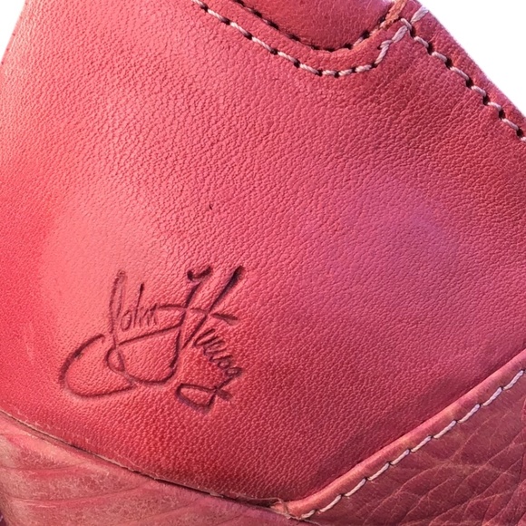 John Fluevog Pink Heeled Shoes - Picture 2 of 16